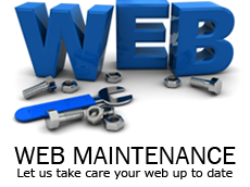 web maintenance image